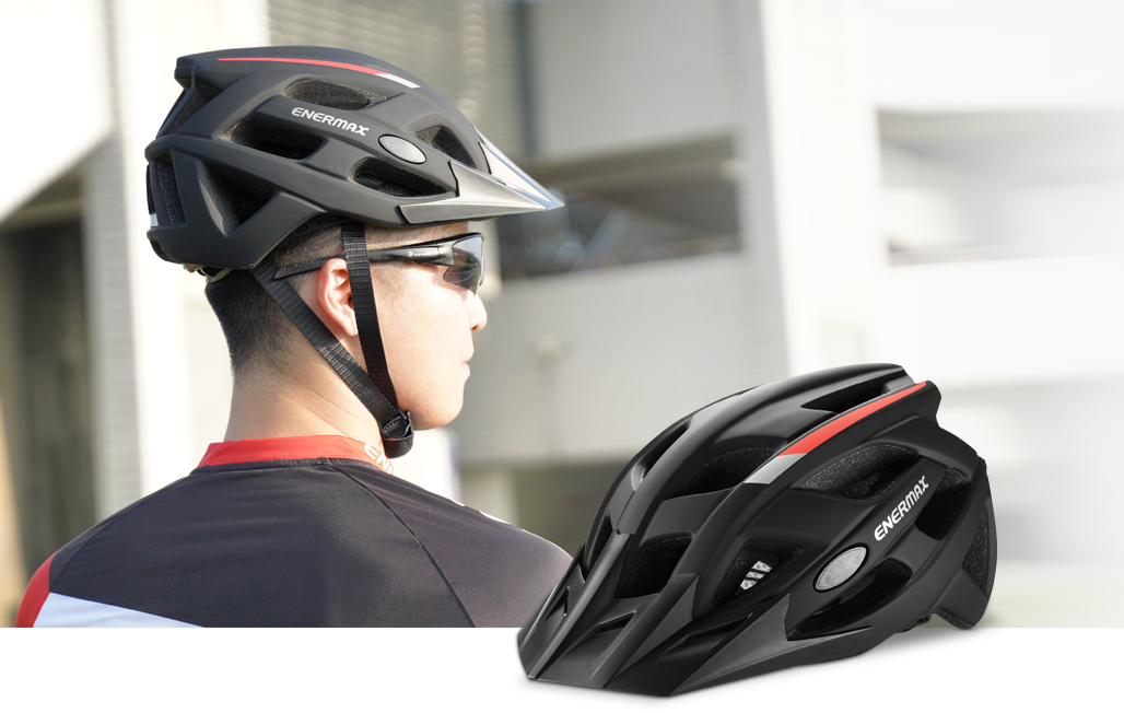 ENERMAX自行車安全帽一體成形技術