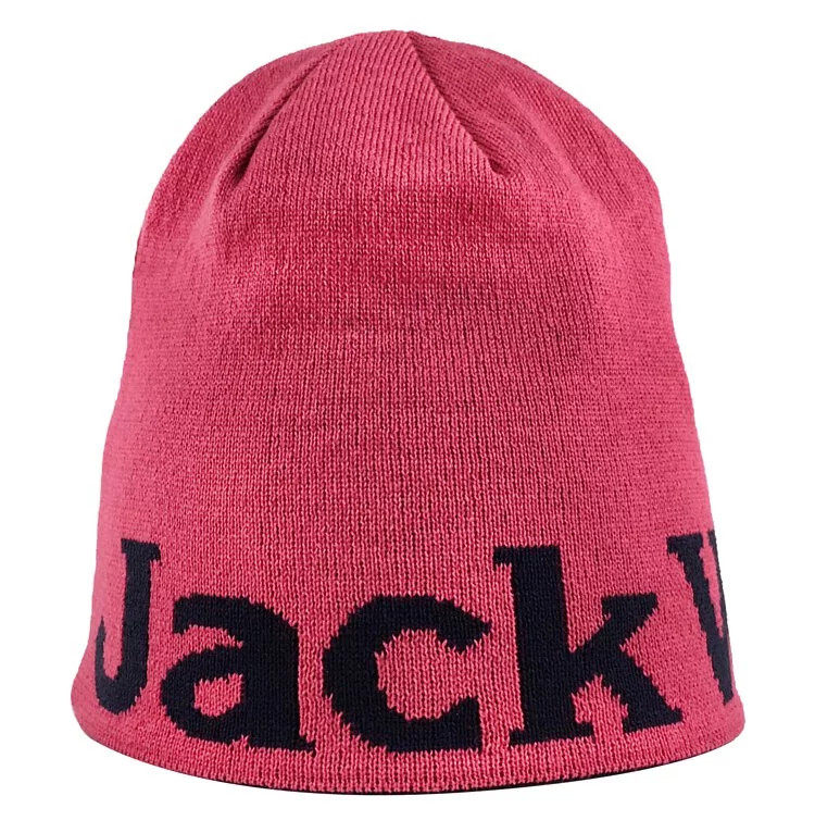 Jack Wolfskin 飛狼 彩色小狼爪LOGO針織保暖帽 雙面戴毛帽