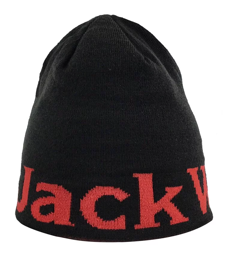 Jack Wolfskin 飛狼 彩色小狼爪LOGO針織保暖帽 雙面戴毛帽
