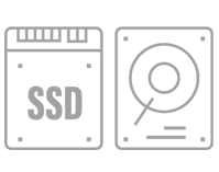 MS21/MS31 Support up to HDD x 2, SSD x 2 or HDD x 1, SSD x 3_icon