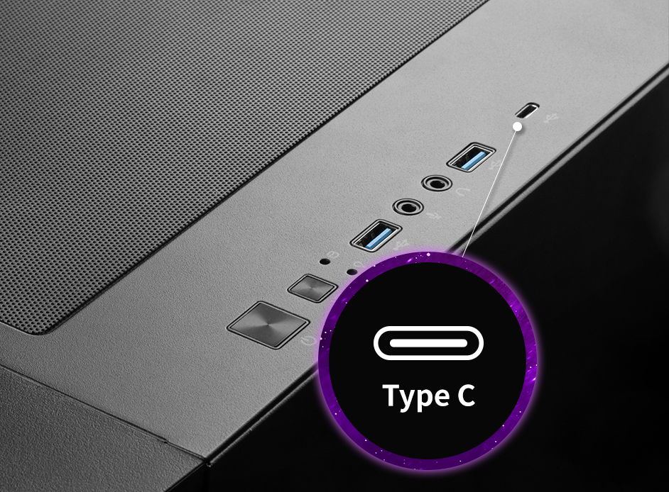 CONNECTING WITH THE USB 3.2 TYPE-C